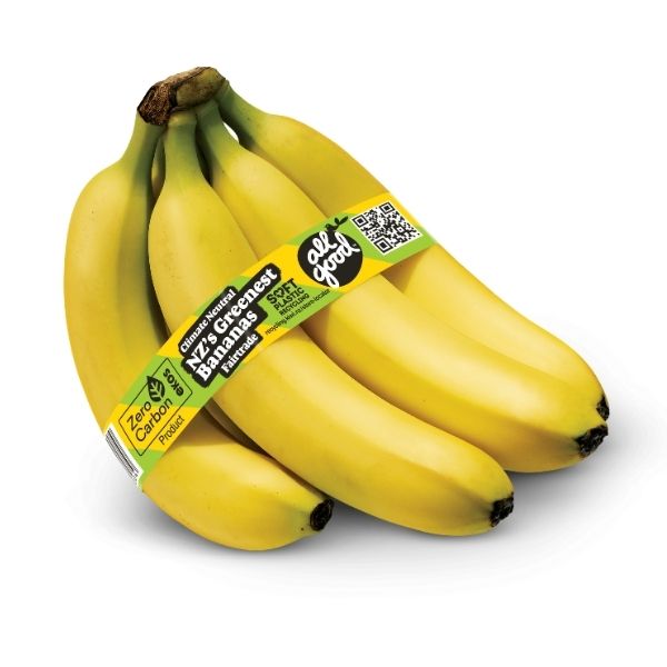 All Good and T&G Fresh team up to create New Zealand’s greenest bananas